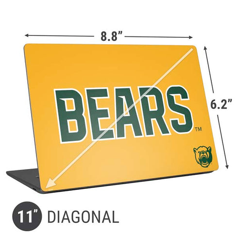Baylor University Bears Universal Laptop 11in (8.8 x 6.2in) Skin